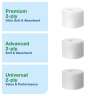 Tork, OptiServe® 2-Roll Coreless, Coreless Bath Tissue Dispenser, White