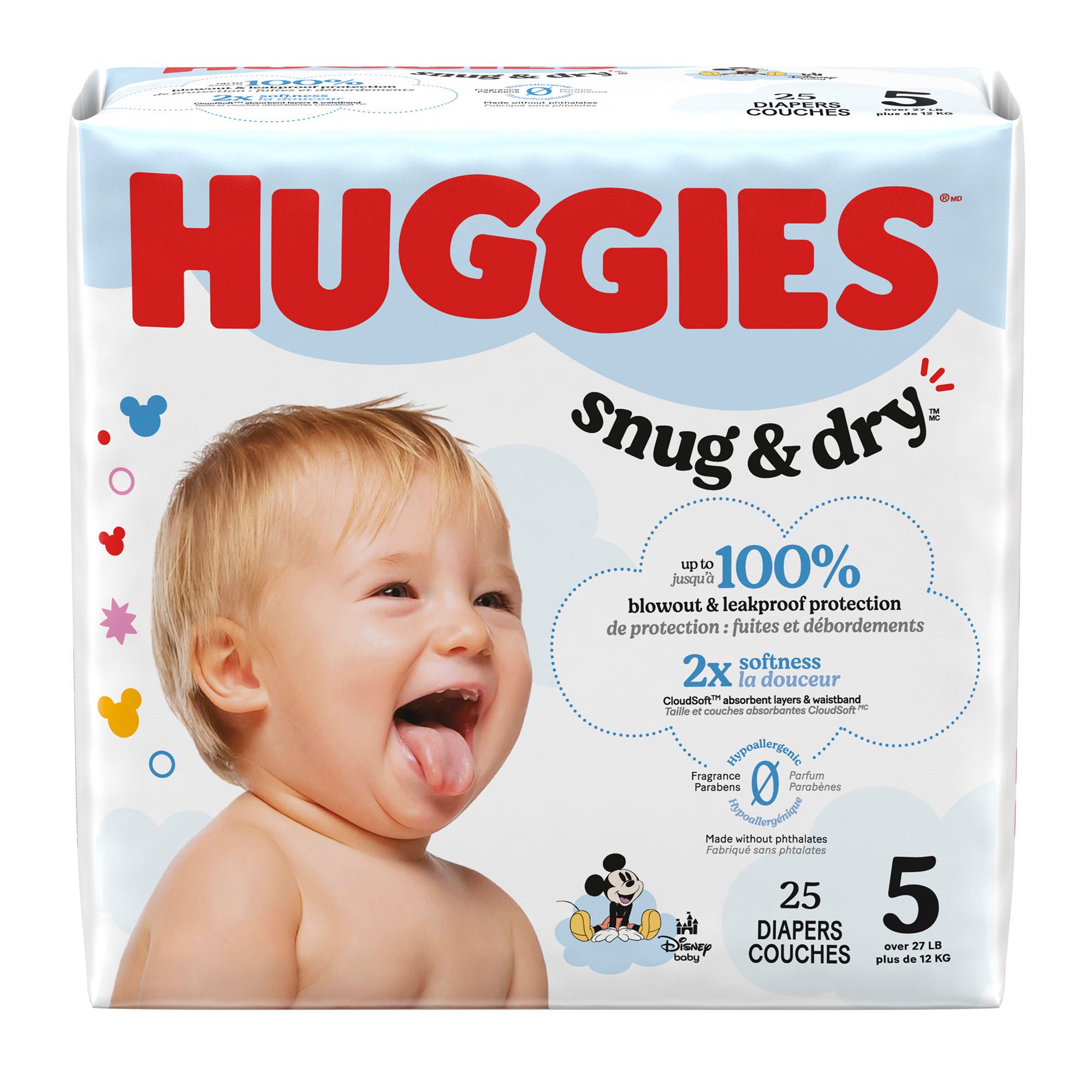 Huggies® Snug & Dry™ Diapers, Size 5
