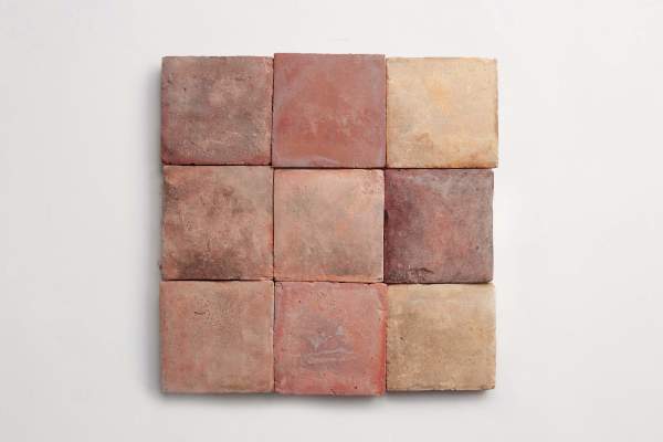 antique terracotta | provincial red | square 