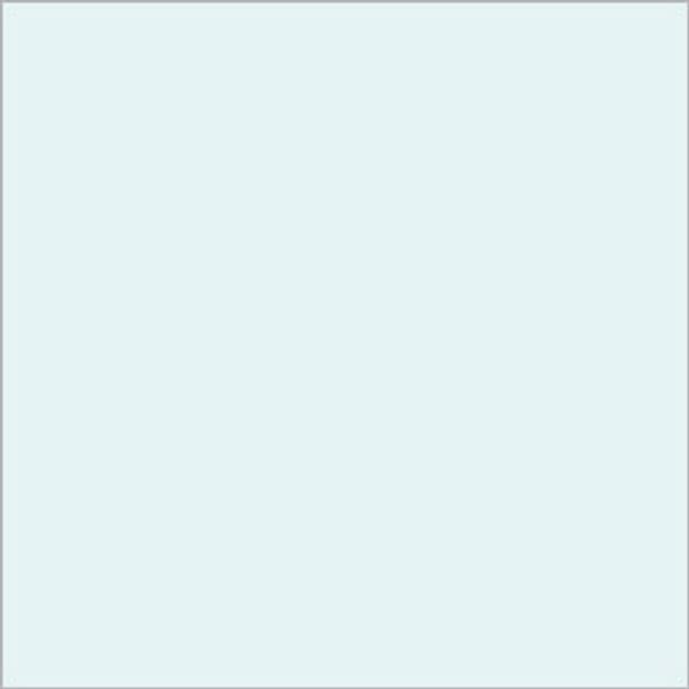 Pale blue square panel with a thin gray border, centered and flat; appearing as a blank framed surface, set against a neutral background, evenly lit with no visible surroundings.