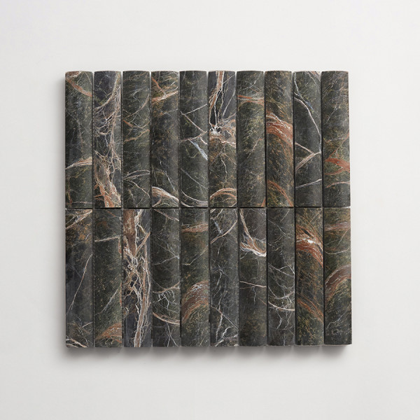 lapidary | cabochon short mosaic sheet | galician green 