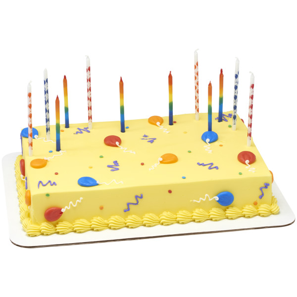 Rainbow Ombre Specialty Candles