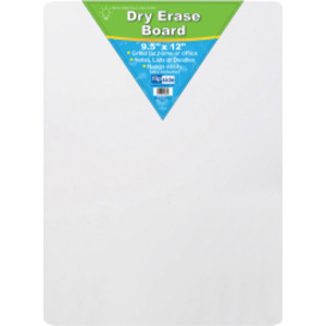 Dry Erase Board, 9.5" x 12"