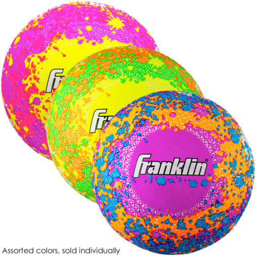Franklin Sports Splatter Playground Ball 8.5" (assorted style)