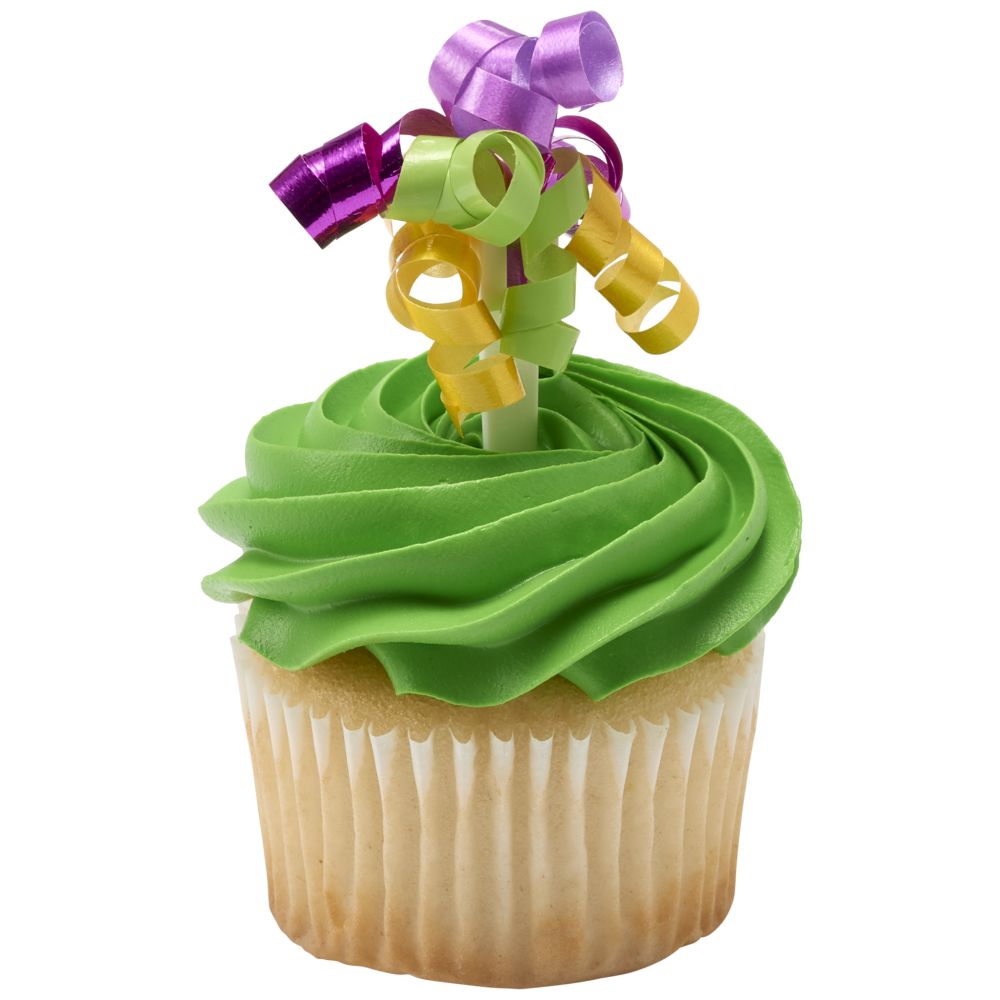 Image Cake Small 4-Color Neon Ribbon