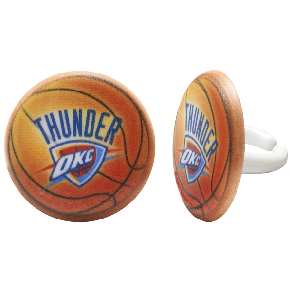 NBA Team Basketball Cupcake Rings