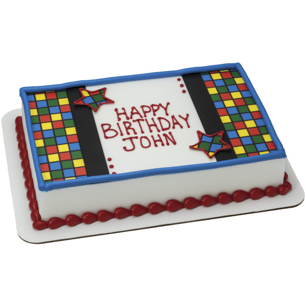 Robot Blocks PhotoCake® Edible Image® Strips