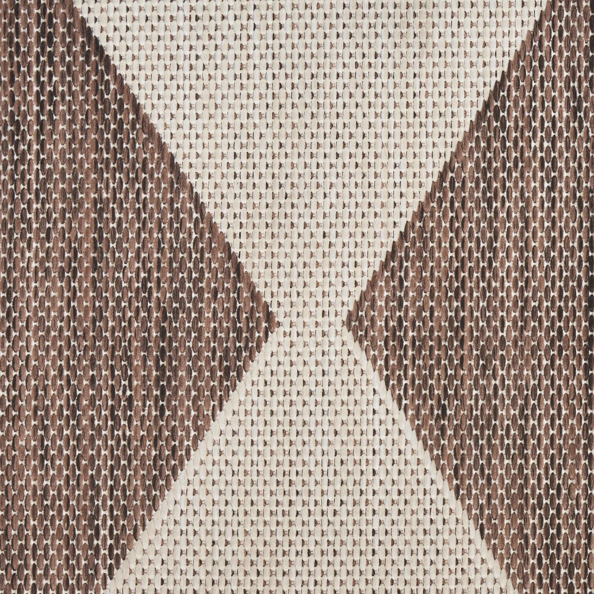 Nourison Positano 6' x Round Natural Modern Rug