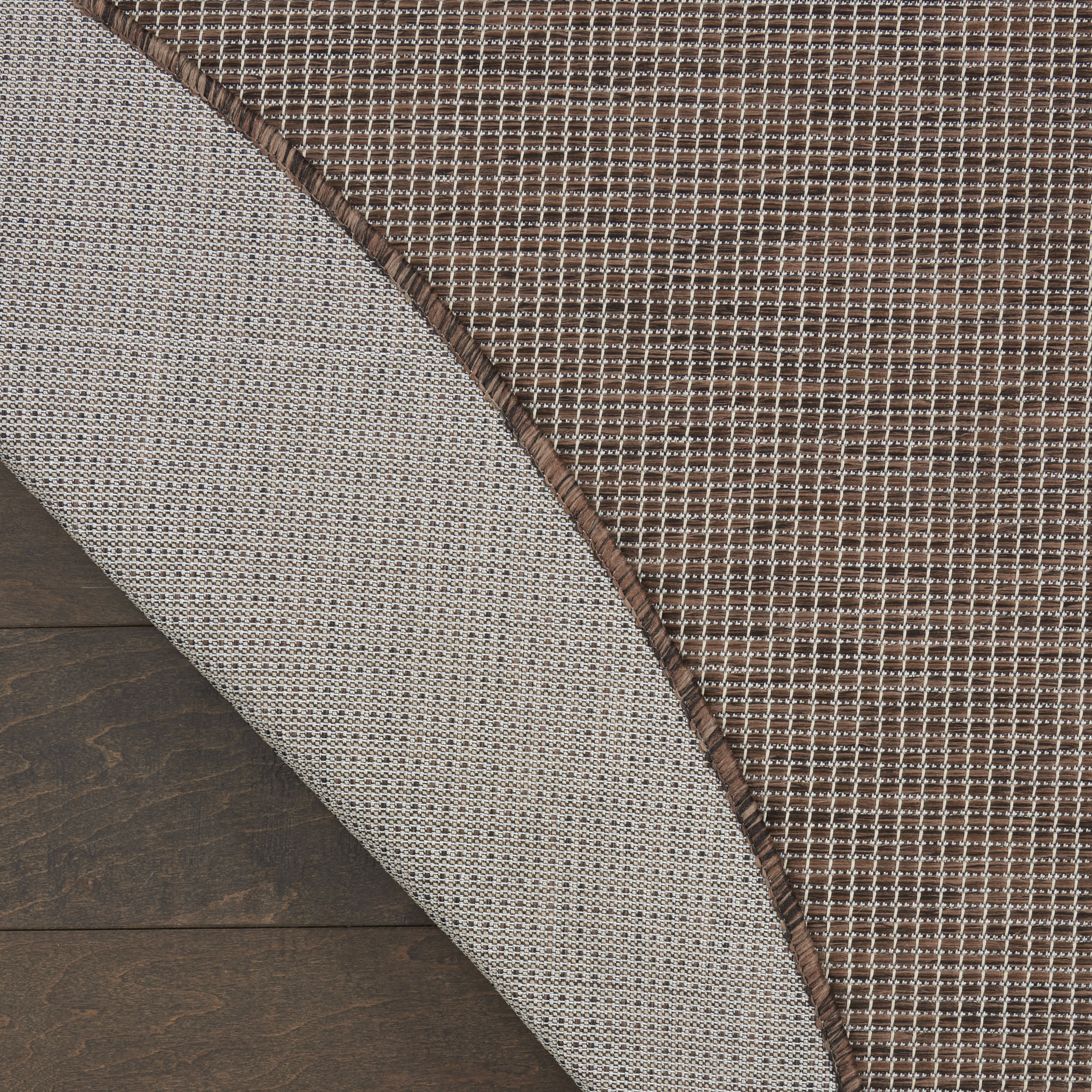 Nourison Positano 6' x Round Natural Modern Rug