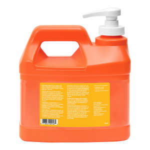 Gojo, NATURAL* ORANGE, Smooth Hand Cleaner Liquid Soap,  0.5 gal Bottle