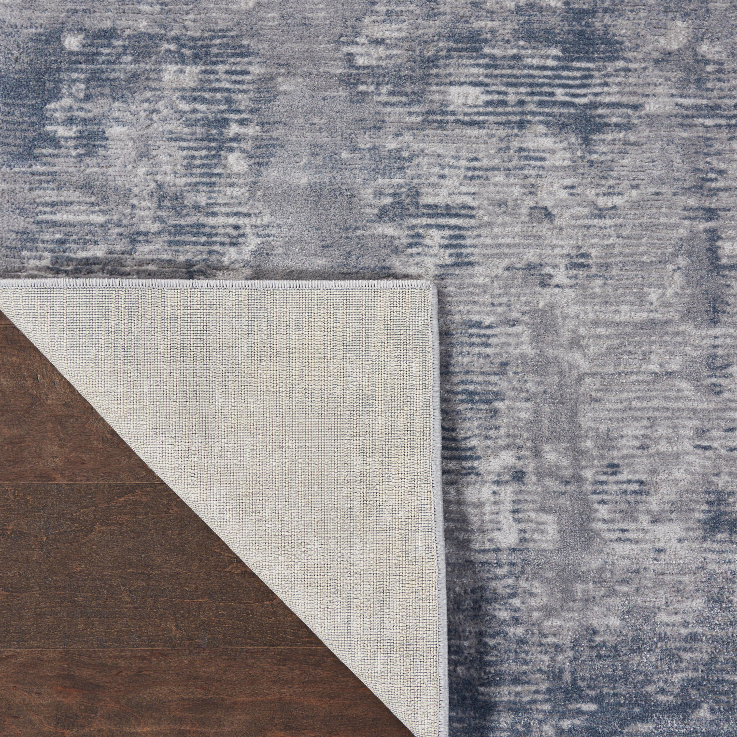 Nourison Rustic Textures 9'3" x 12'9" Grey Modern Indoor Rug