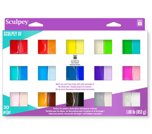 Sculpey III Sampler