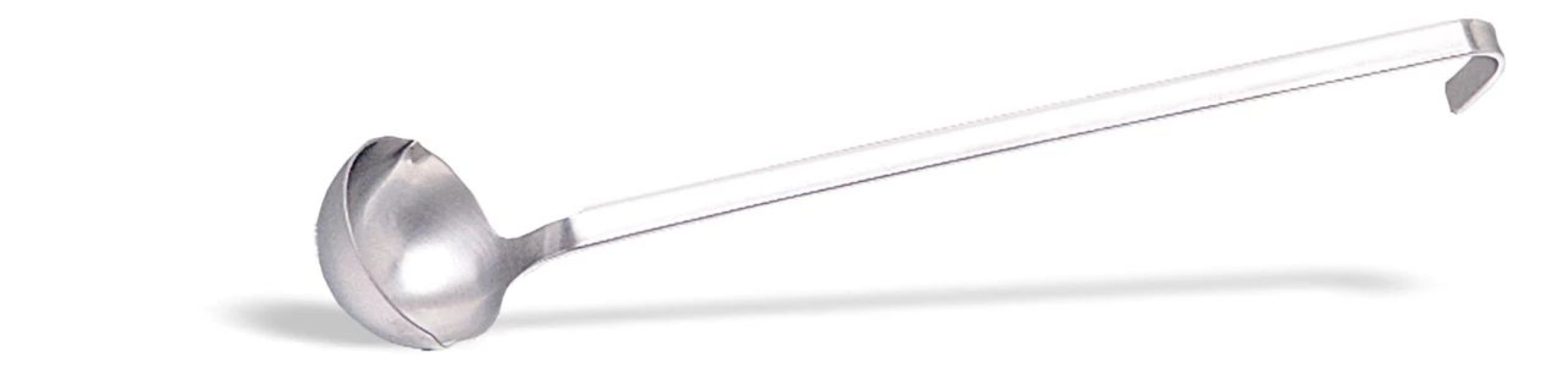 Cacillo para salsas con 2 picos laterales de 0,08 litros