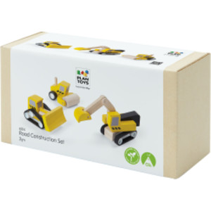 Wooden Road Construction Playset