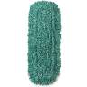 Rubbermaid Commercial, Microfiber Loop-End Pocket Dust Mop, 36"W, Green/White
