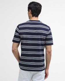 Upham Striped T-Shirt Navy