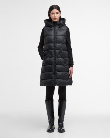 Cecilla Puffer Gilet Black
