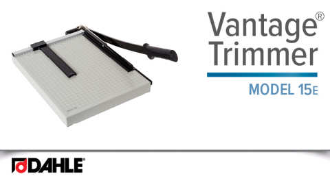 Dahle Vantage® 15e Trimmer Video