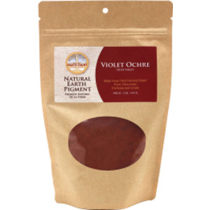 Earth & Mineral Pigments, Violet Ochre, 1 lb