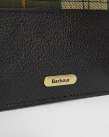 Alder Leather Card Holder Black/Ancient