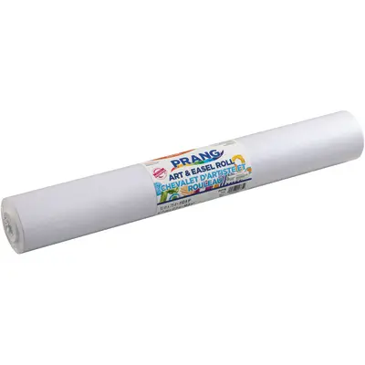 Prang (Formerly Art Street) Art & Easel Roll, White, 18