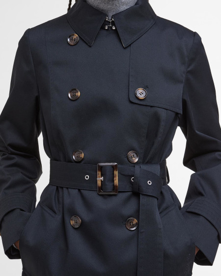 Short Greta Showerproof Trench Coat