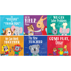 I Communicate and Collaborate Single-Copy Theme, Set of 6
