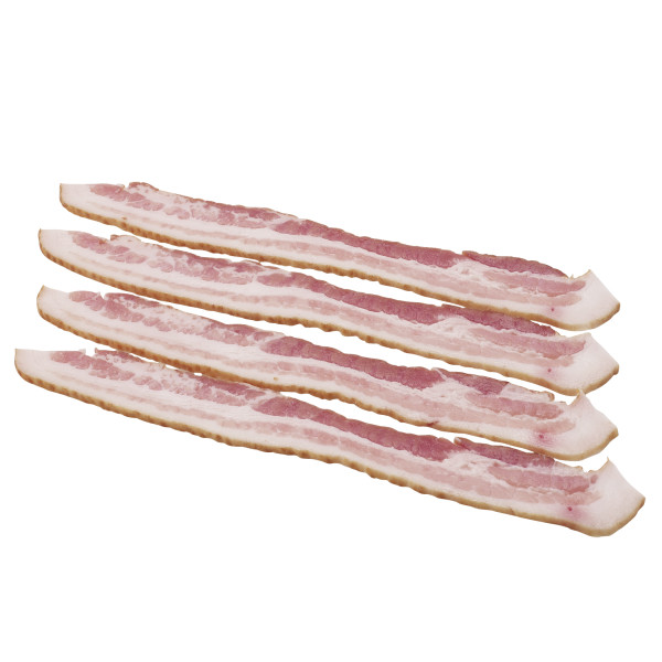 OLD SMOKEHOUSE(r) Bacon, Applewood, 15/19 slice, 2/10 lb . C1C0 - Front Center Out of Package (Hi Res)