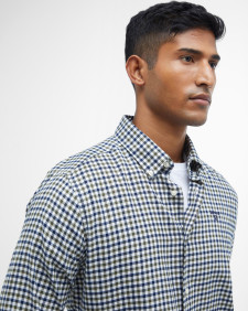 Finkle Tailored Long-Sleeved Shirt Olive
