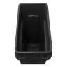 Rubbermaid Commercial, Vented Slim Jim, 23 gal, Resin, Black, Rectangle, Receptacle