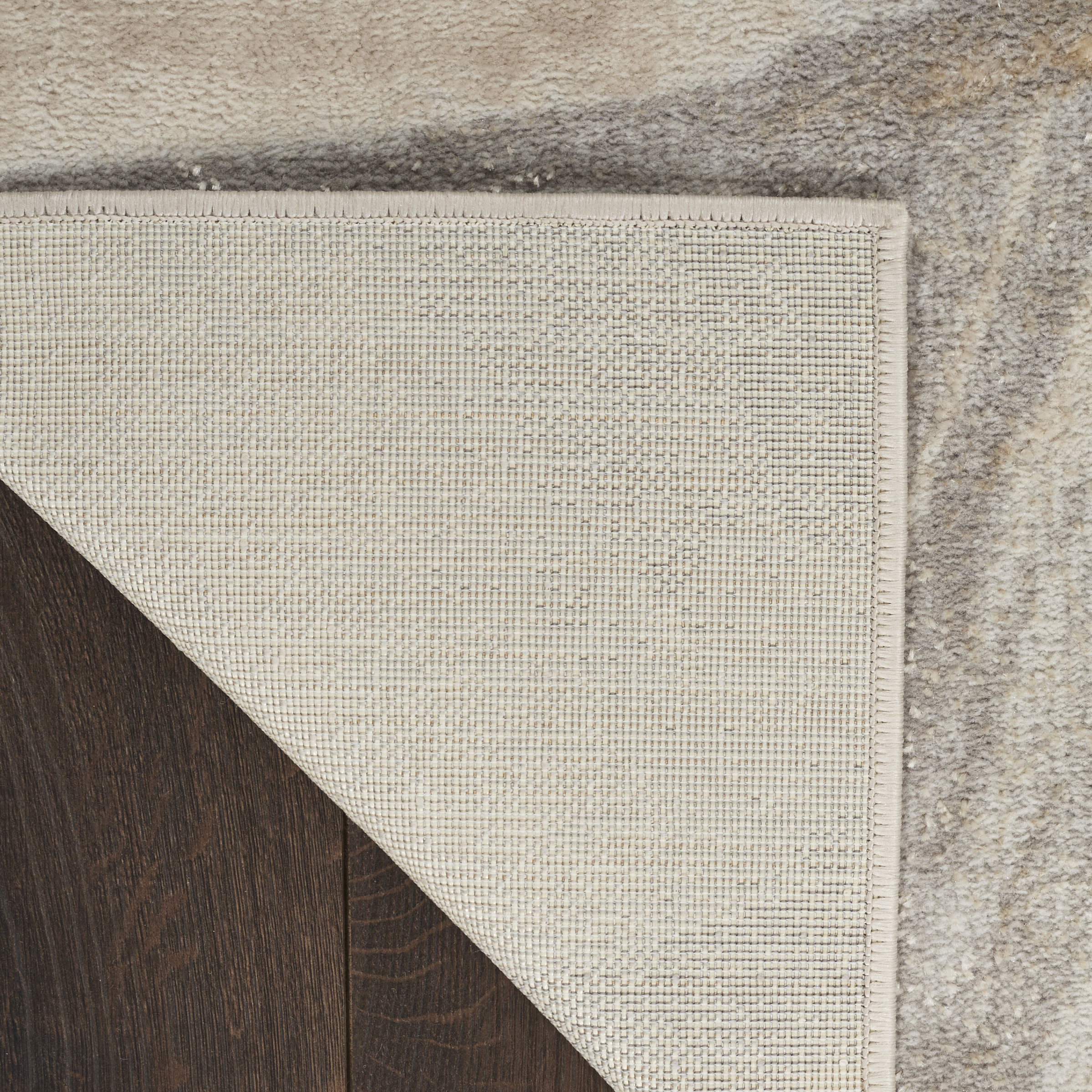 Nourison Splash 7'10" x 9'10" Beige Grey Modern Indoor Rug