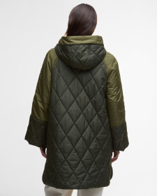 Steppjacke Elspeth Olive/Dark Moss/Ancient Tartan