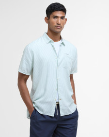 Deerpark Regular Short-Sleeved Shirt Pale Apple