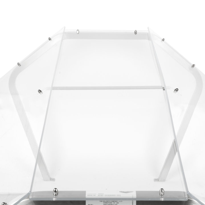 76-inch buffet-style breath guard for Servewell® table