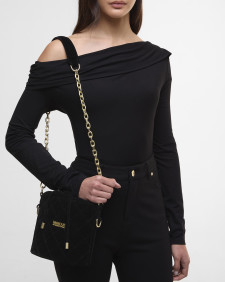 Balham Quilted Mini Bucket Bag 