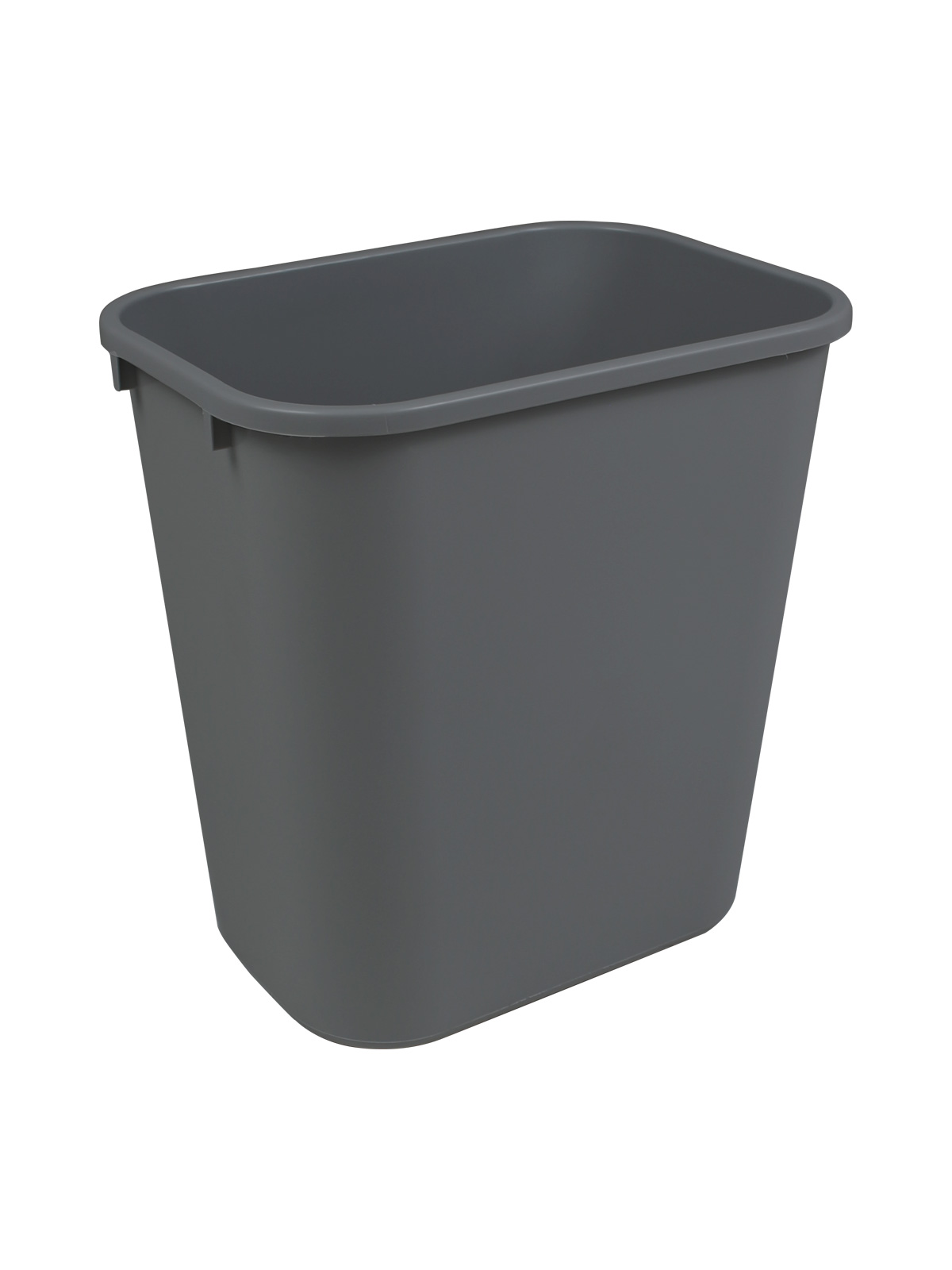 RECYCLING & WASTE BASKET – Single – Body – 28 Q – Grey PCR