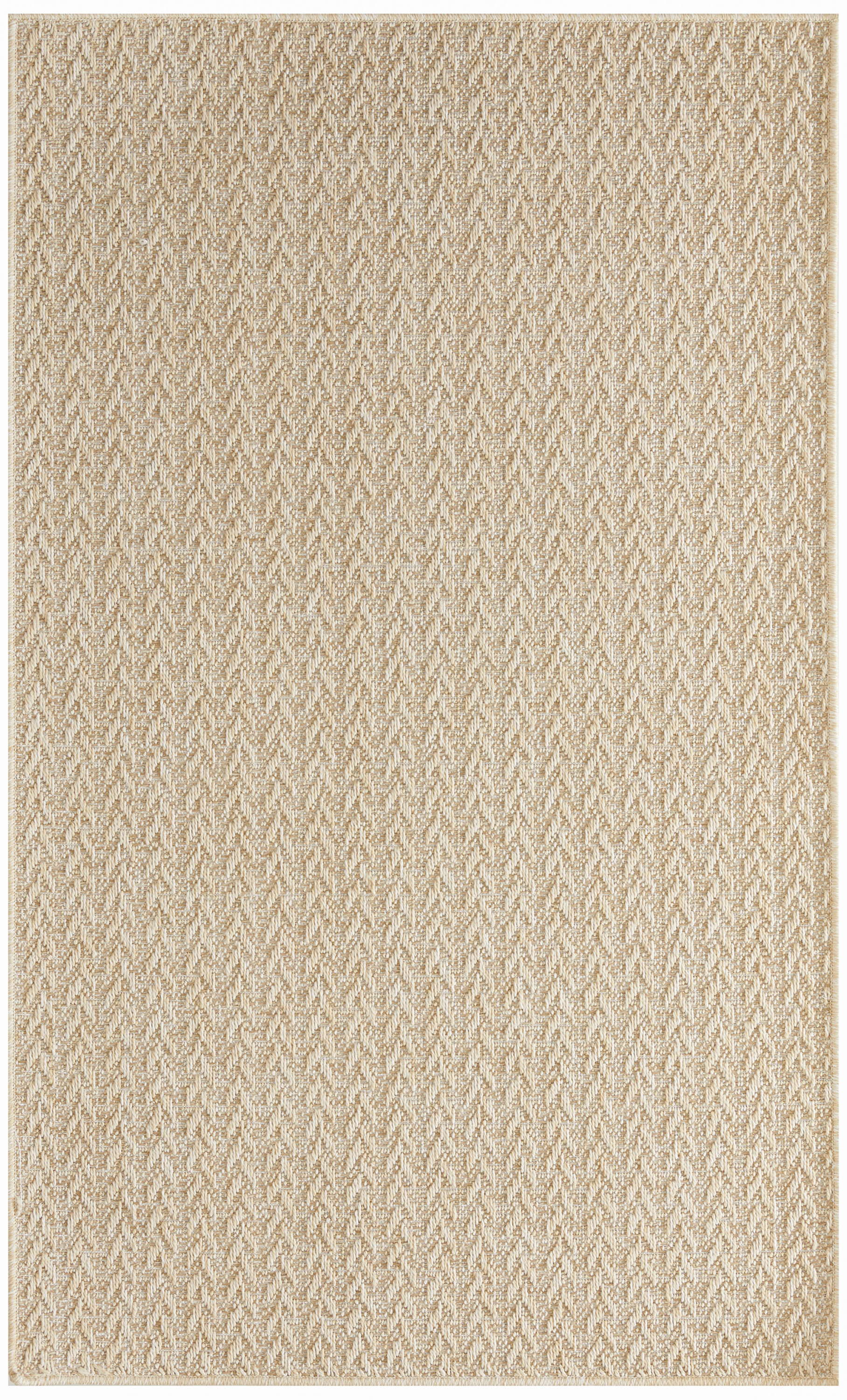 Nourison Tulum 2' x 3' Cream Outdoor Rug