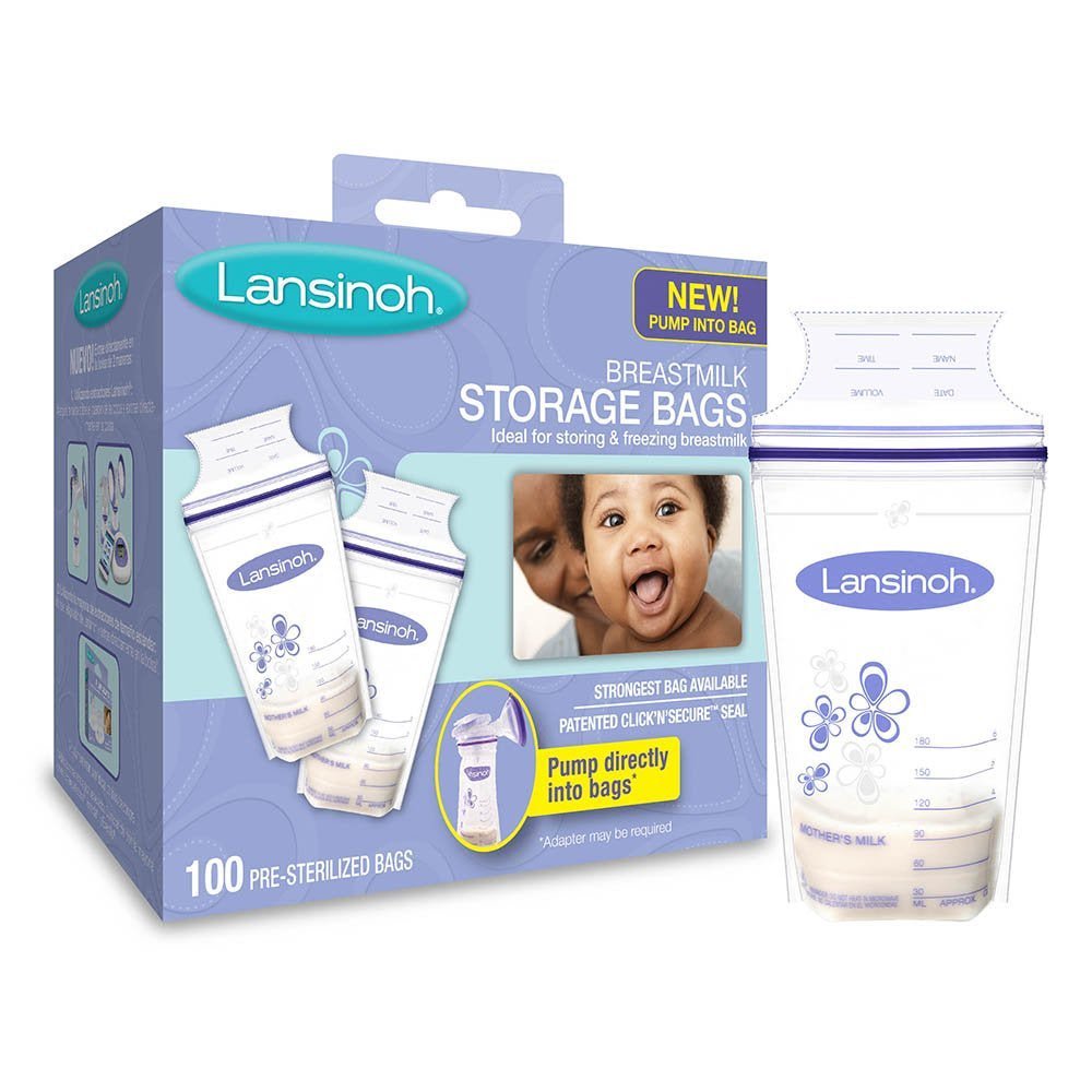 Emerson Healthcare BAG, BREAST MILK STORAGE 6OZ 100CT (2/BX 6BX/CS)