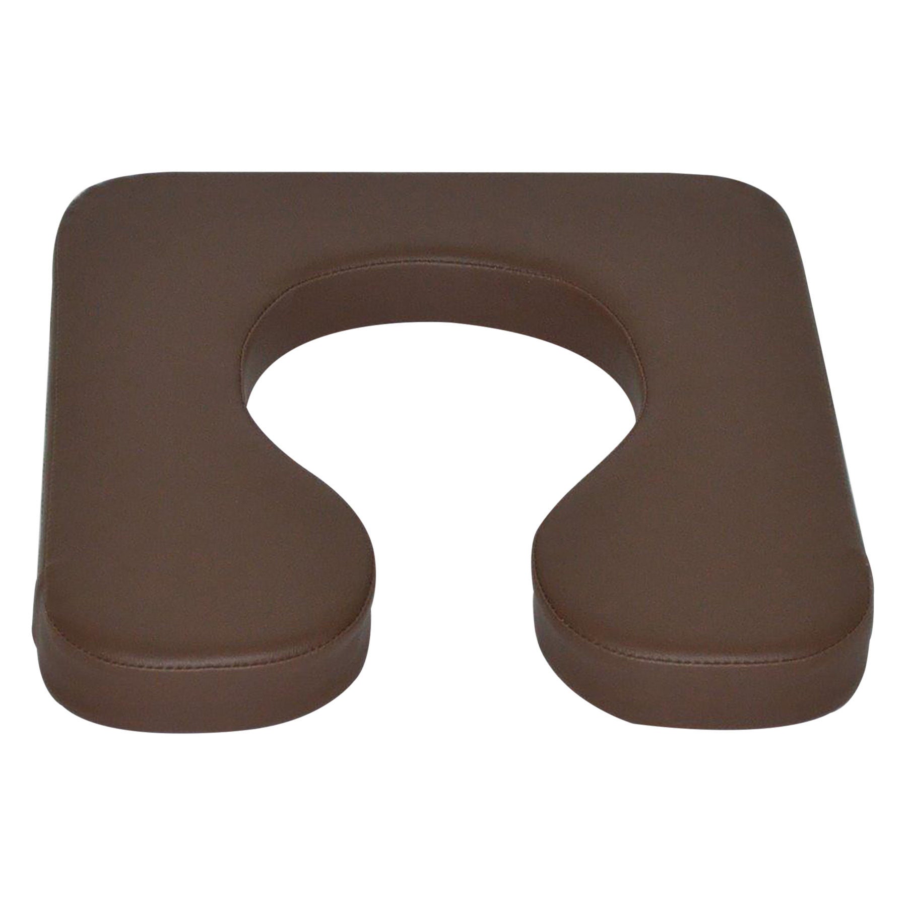 MJM International SEAT, SOFT OPN FRNT WOODTONE F/SHWR CHR 22"