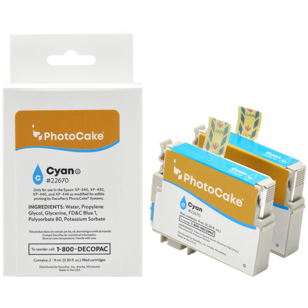 XP340, XP430, XP440 and XP446 Cartridge-Cyan PhotoCake® Ink