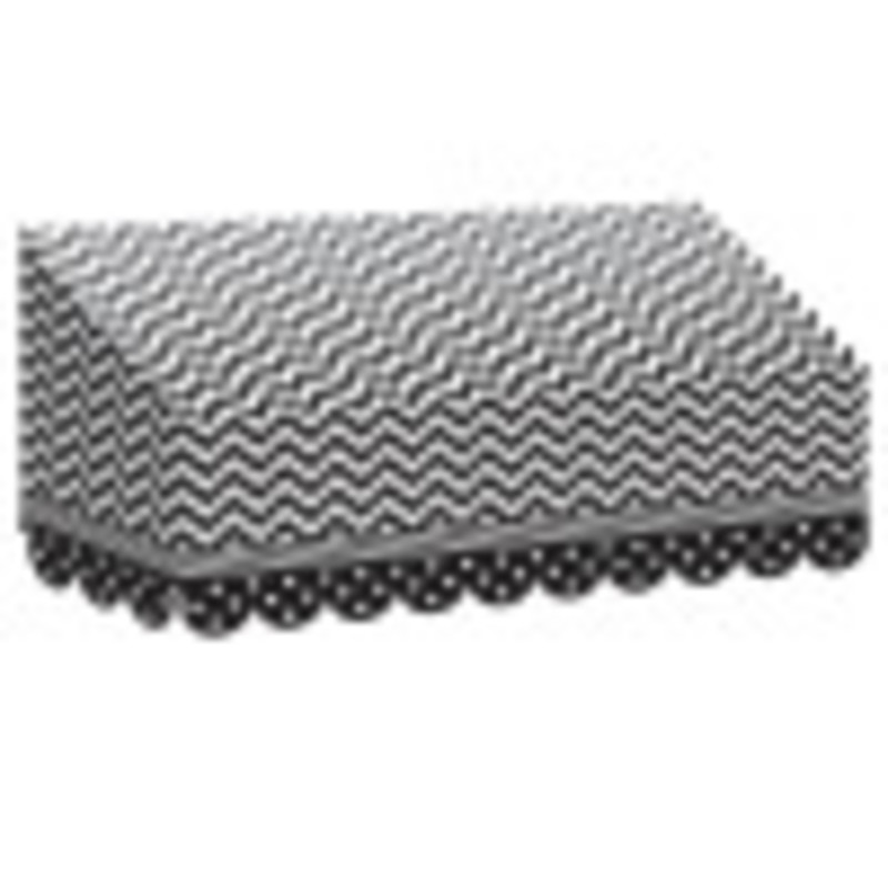 Black & White Chevrons and Dots Awning