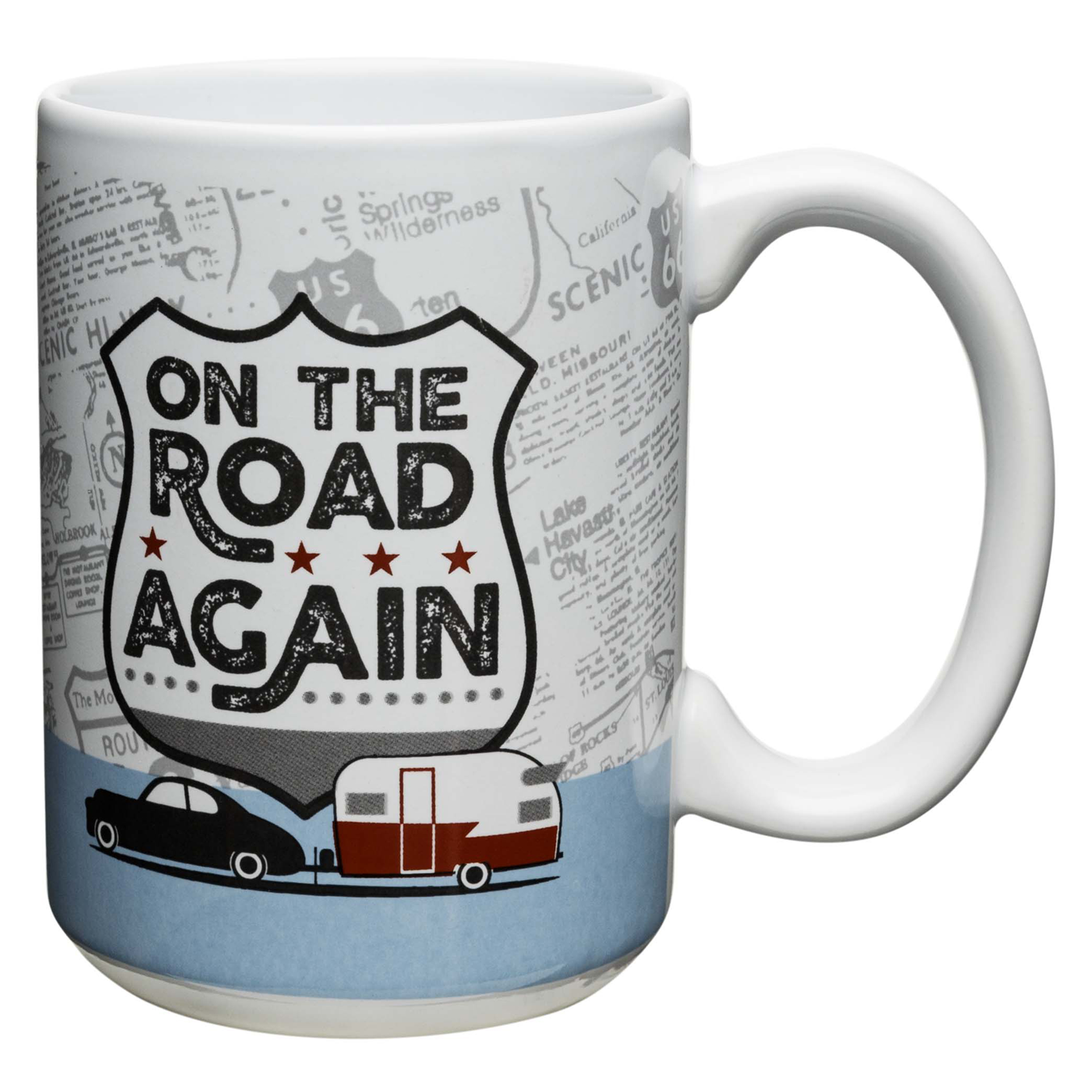 Adventurer 15 oz. Coffee Mug, On the Road Again