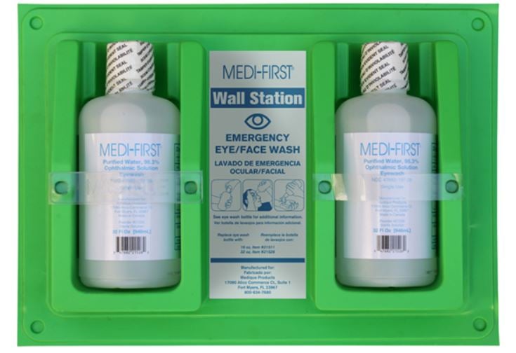 Medique Products STATION, EYE WASH DBL 32OZ
