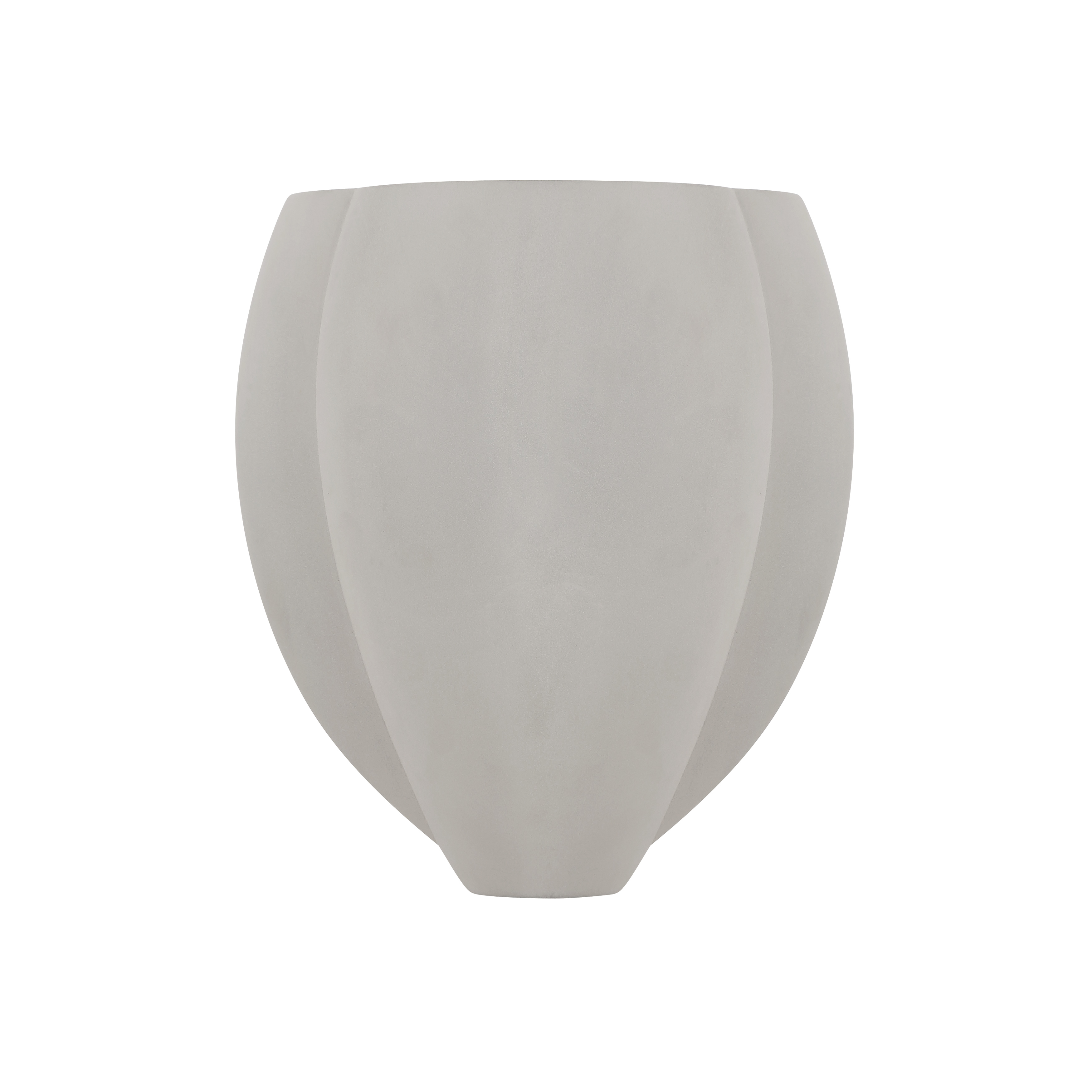 The Sima wall sconce combines raw industrial materials with refined craftsmanship. Its burnished nickel finish and cement shade create an artisanal look perfect for modern bathrooms and hallways. - alternate view