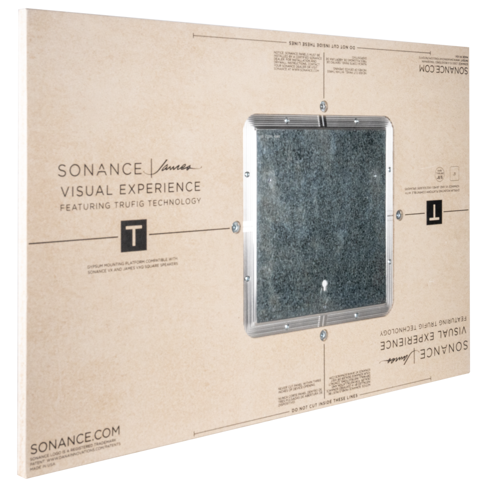 TRUFIG PLATFORM FOR VX-VXQ-PPX 6" SQUARE 5/8" GYPSUM BOARD