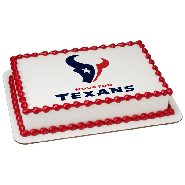 NFL Houston Texans PhotoCake® Edible Image®