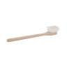 Boardwalk, 5.5in, Utility Brush w/ 14.5in Handle, Nylon Bristles, Cream