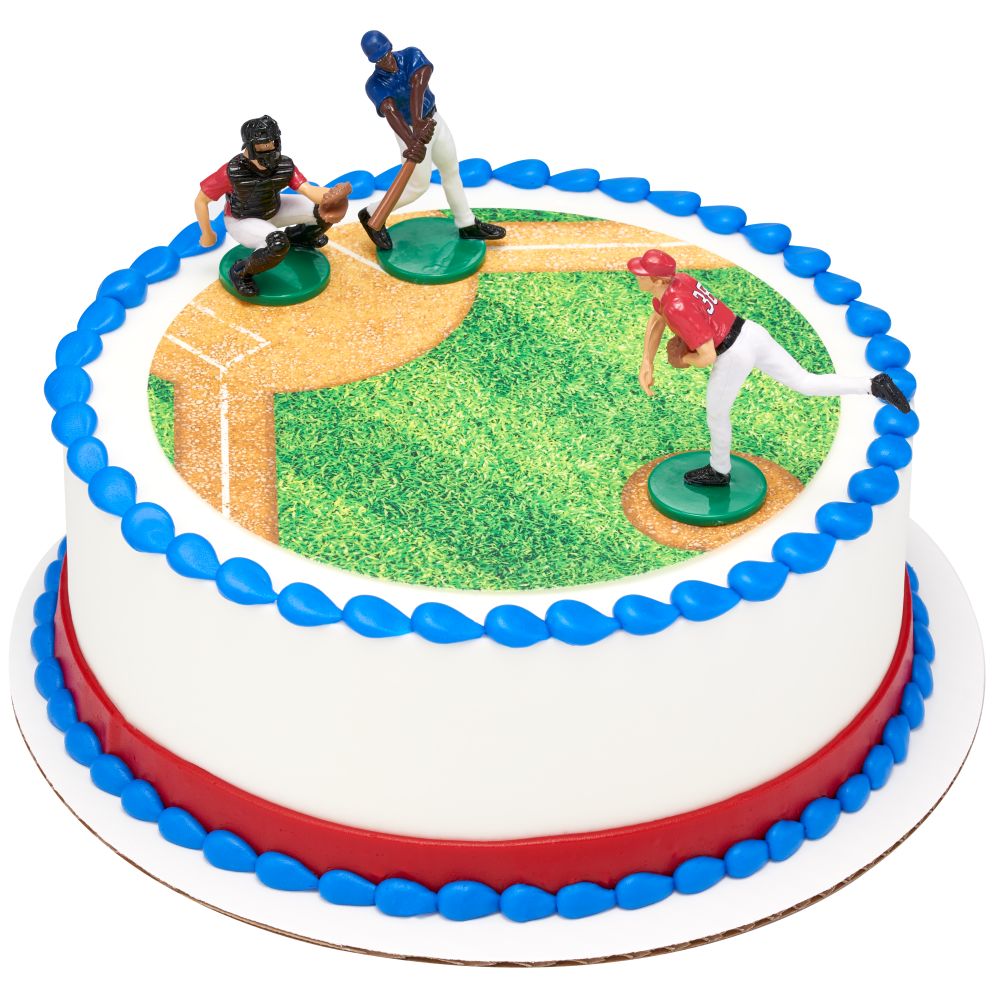 Image Cake Batter Up Baseball