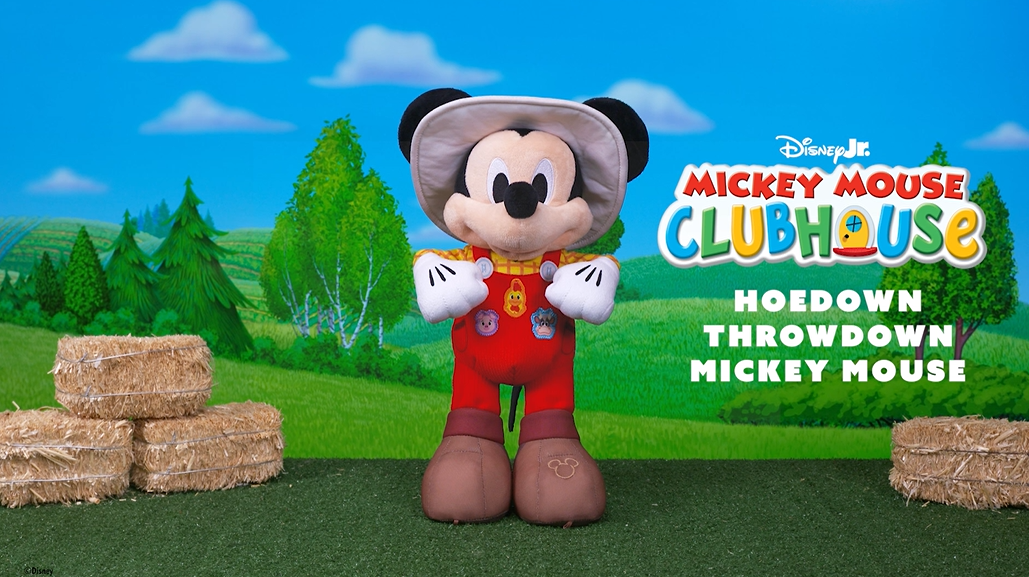 Disney Jr. Mickey Mouse Hoedown Throwdown Feature Plush product video