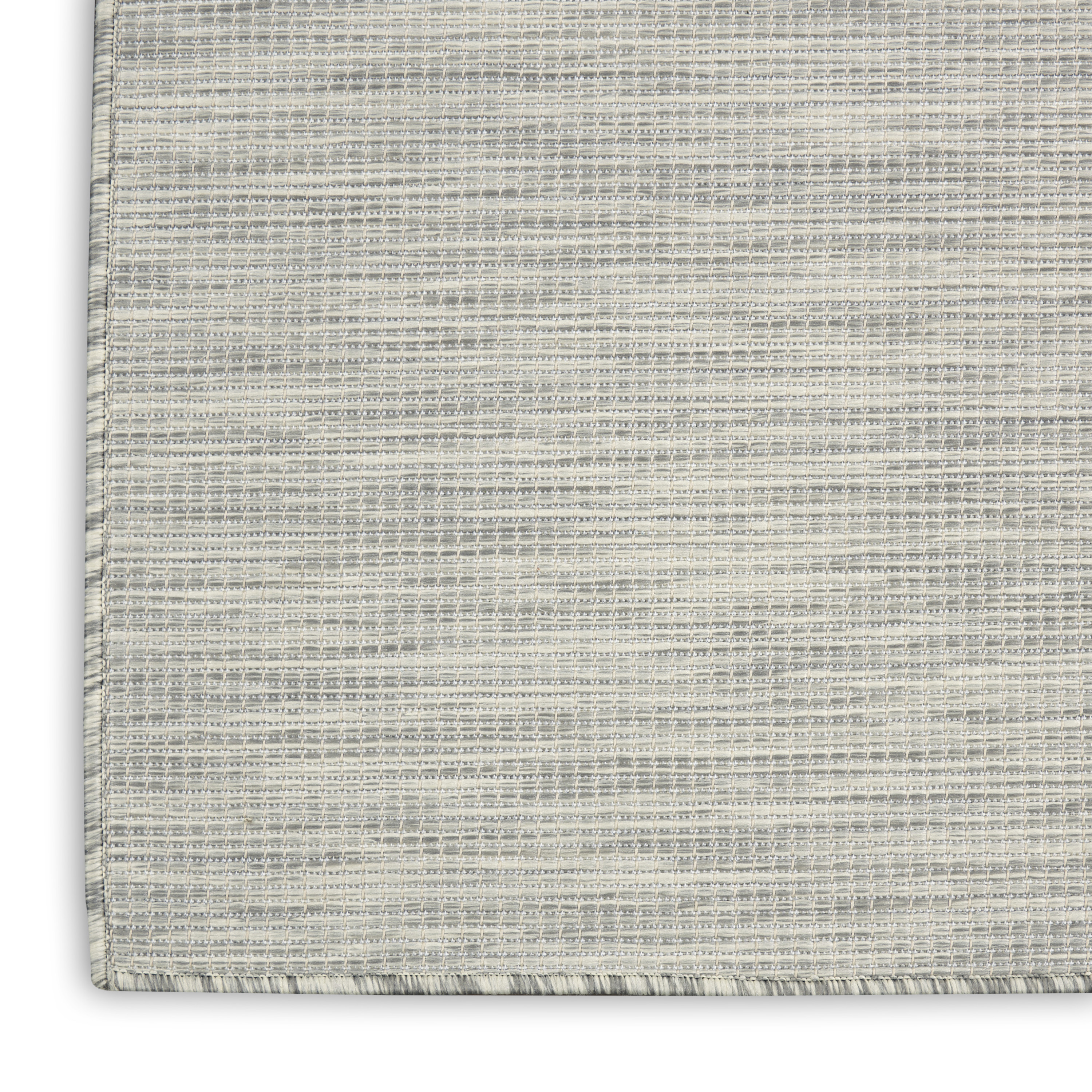 Nourison Positano 2'2" x 8' Light Grey Modern Rug